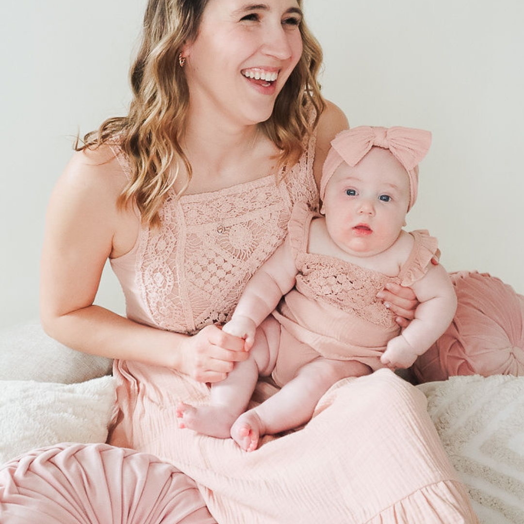 Med, Dusty Rose Mama Dress