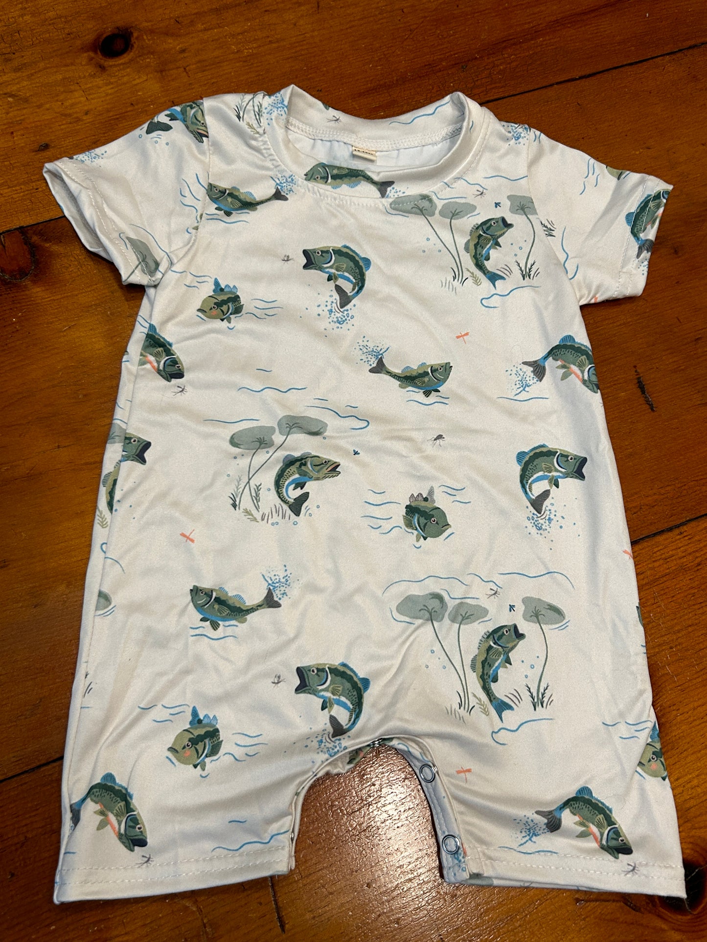 6/12m, Fishing Romper