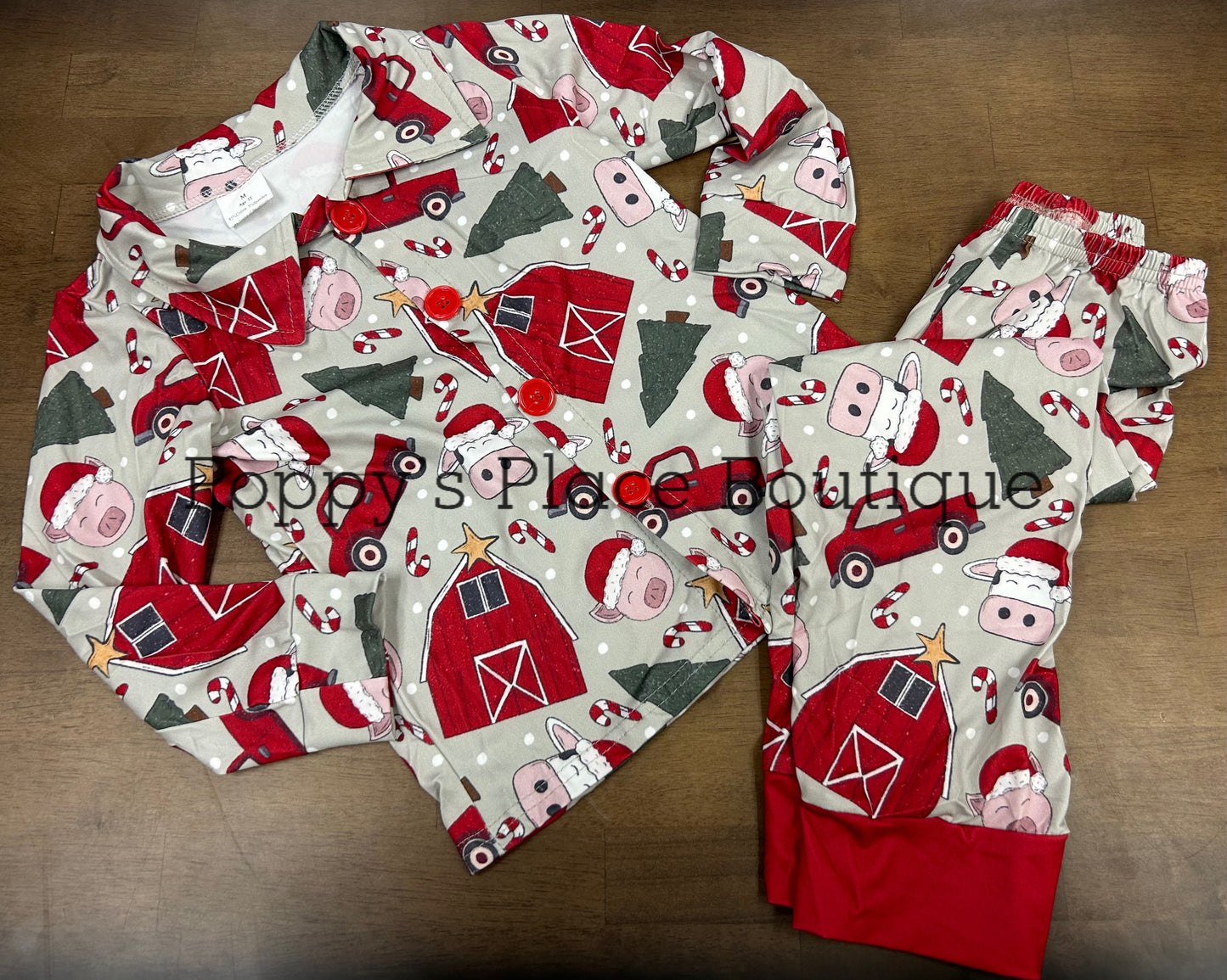 **PRE ORDER** Red Barn Farm Family Matching Pjs