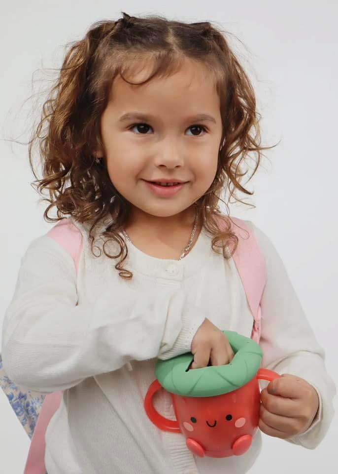 Strawberry snack cup