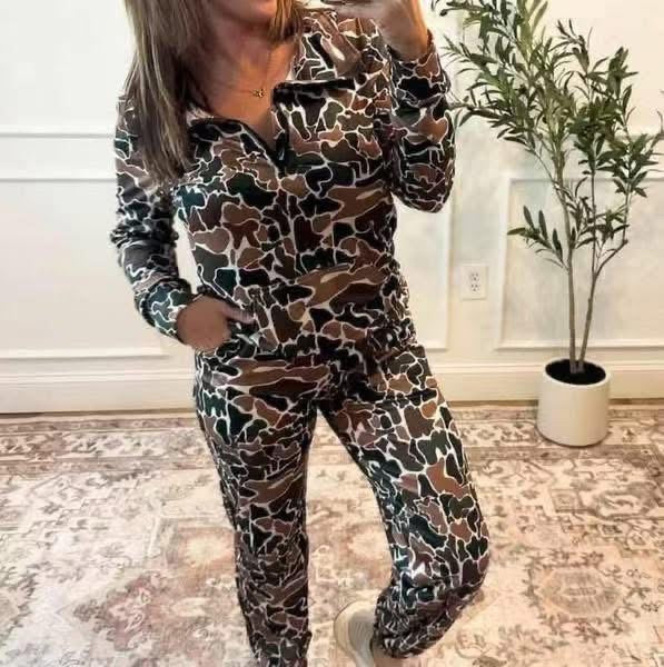 **PRE ORDER** MAMA Matching Camo Jogger Set