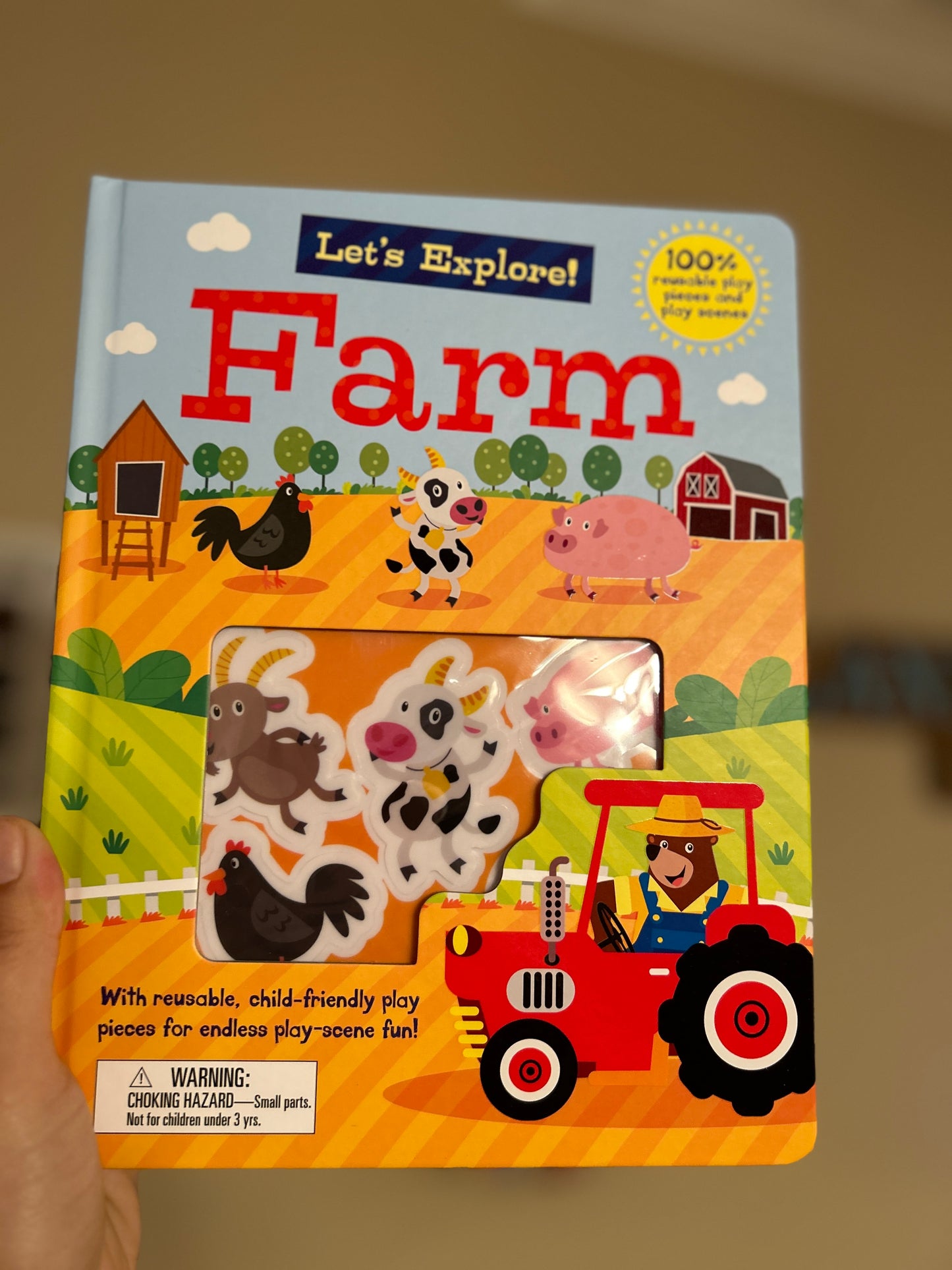 Farm Scenes Activity Book