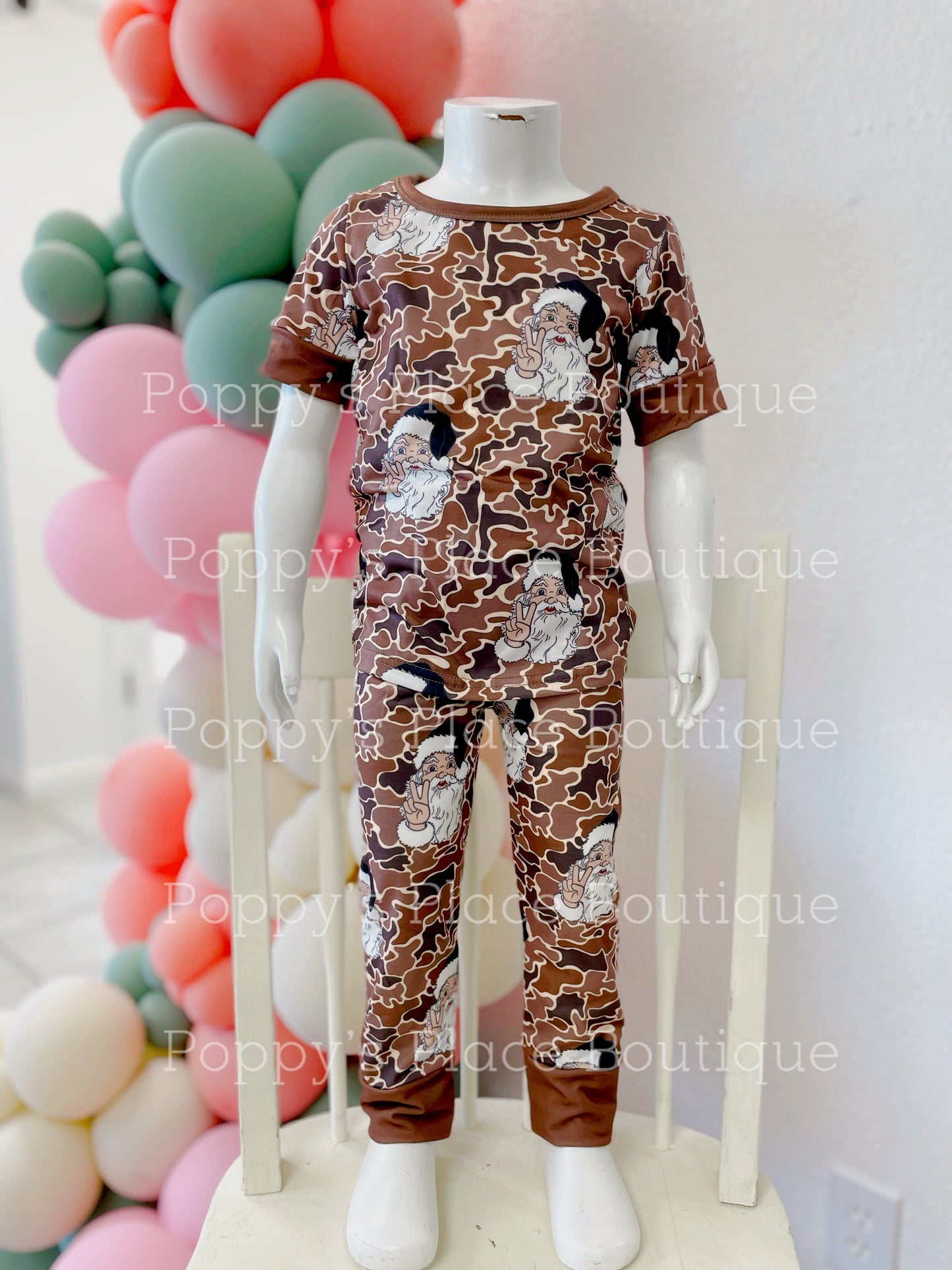 **PRE ORDER** Camo Santa Set