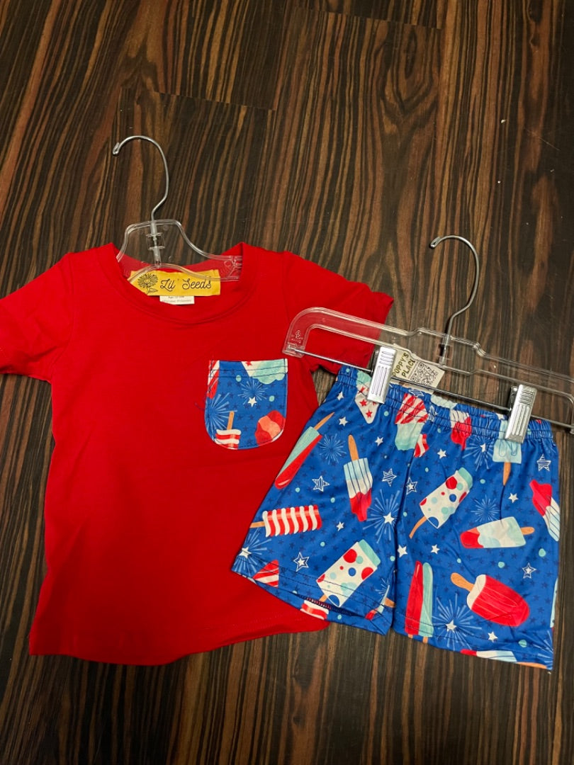 6/12m, USA Short Set