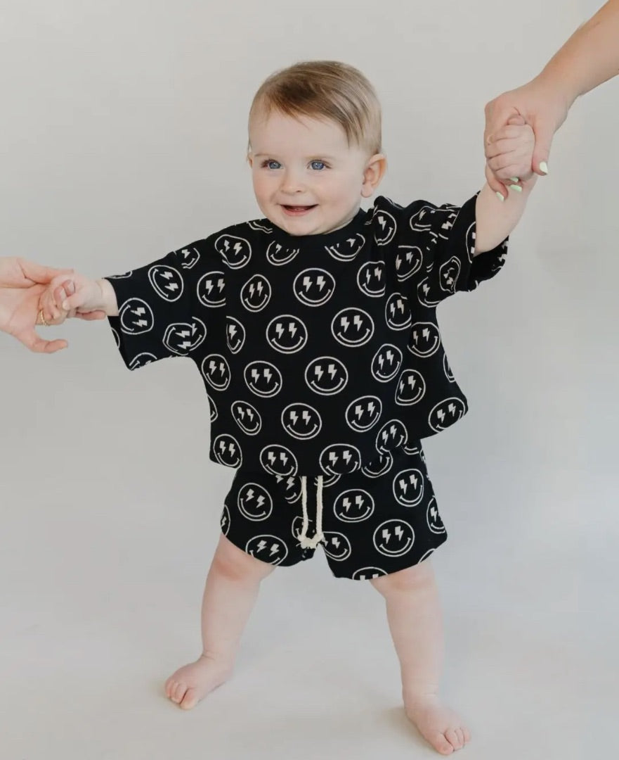 12/18m, LPK Smiley Shorts Set