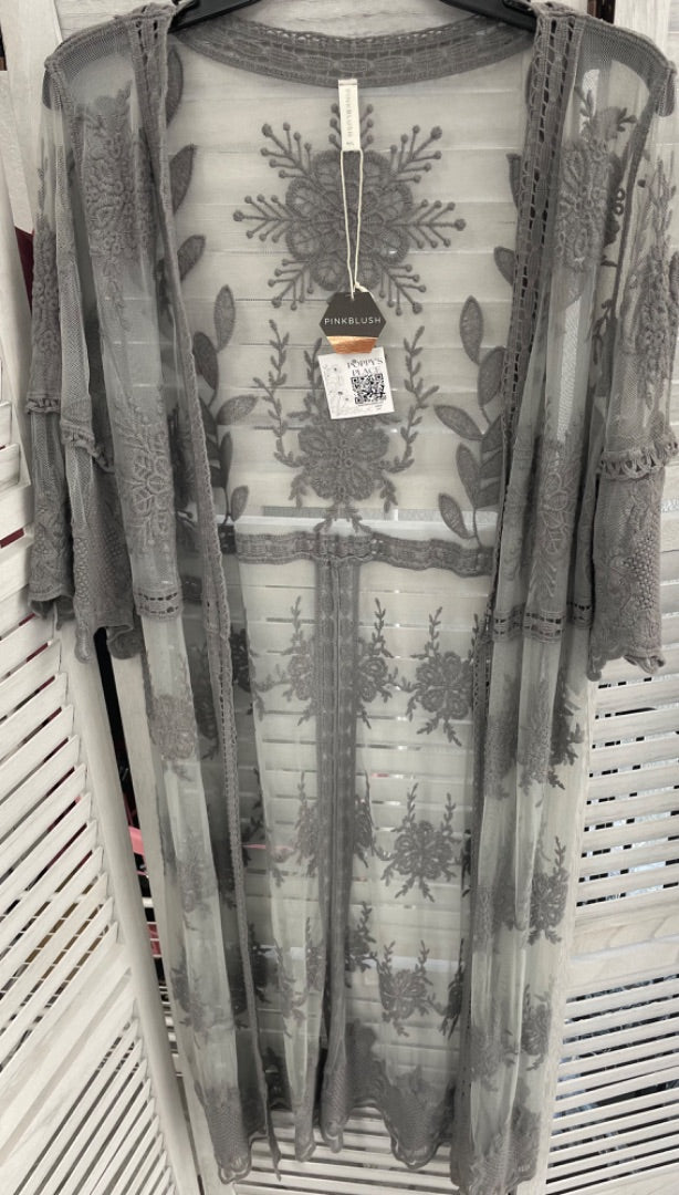 M/L NEW, Pink Blush Kimono