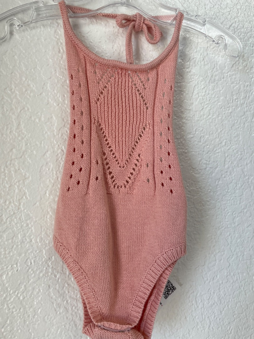 3-6m *NEW*, Bailey's Blossom Knitted Onesie