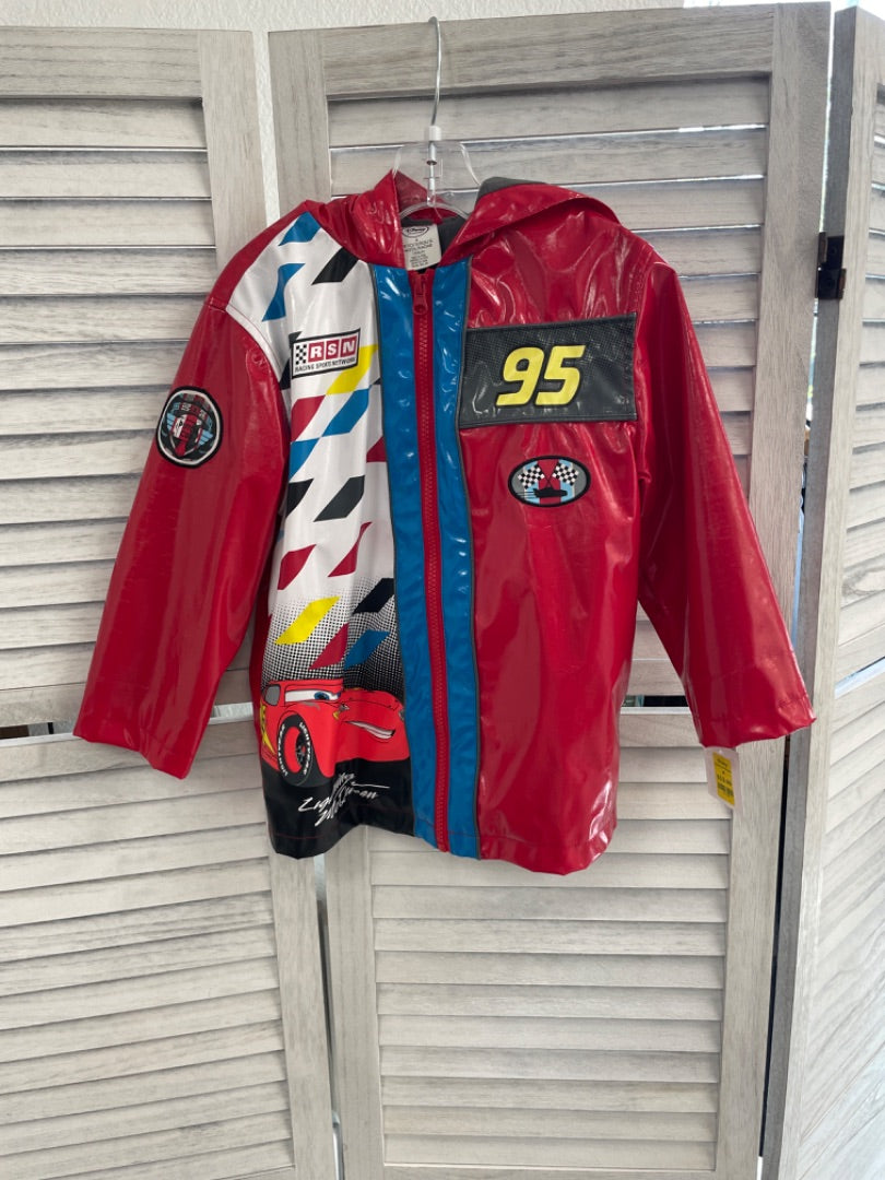 4, Lightning McQueen Rainc Coat