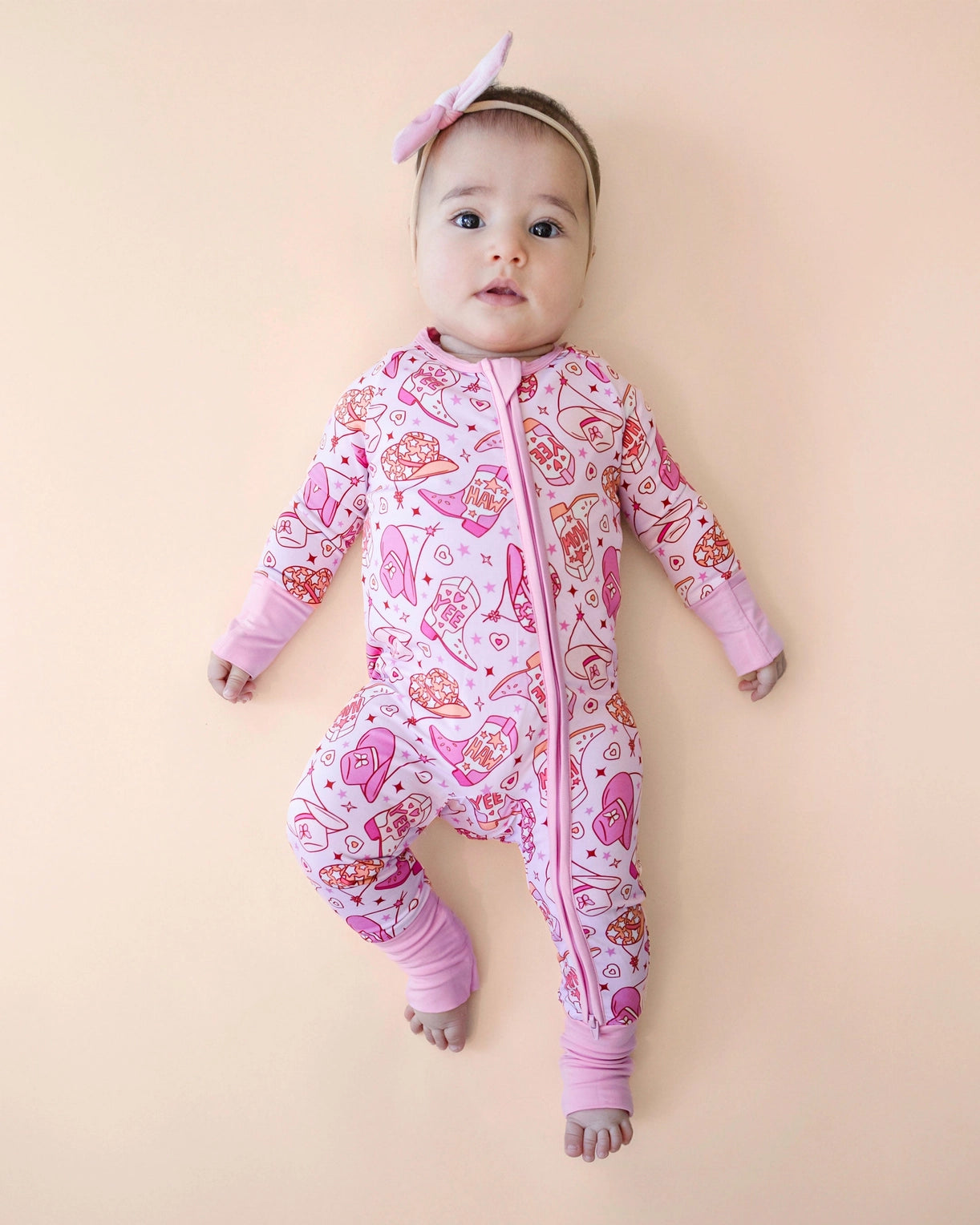 12/18m, LPK Pink Cowgirl Bamboo