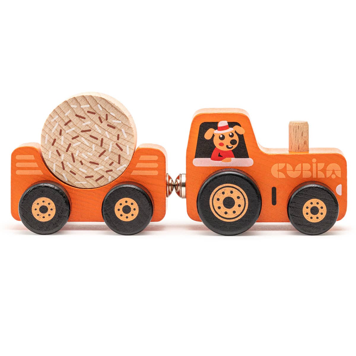 Wooden Toy Tractor