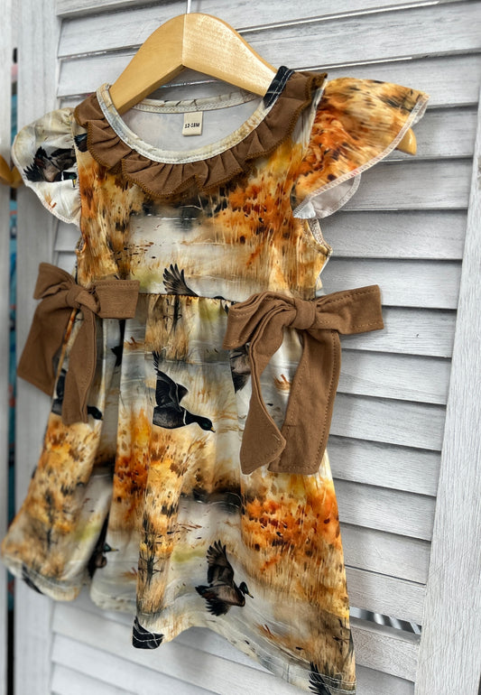 4t, Mallard Bow Dress