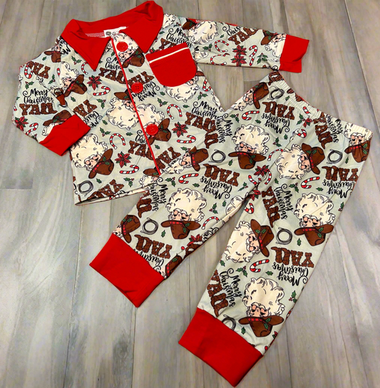 Merry Christmas Yall Collared,MerryChristmasYall,12/18m