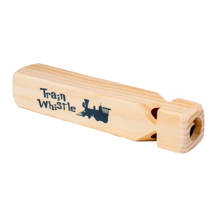 Train Whistle- Wooden, Retro Classic