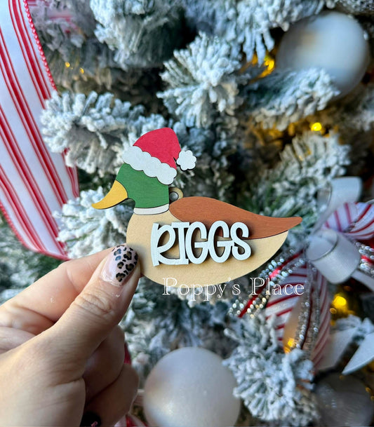 CUSTOM Mallard Ornament