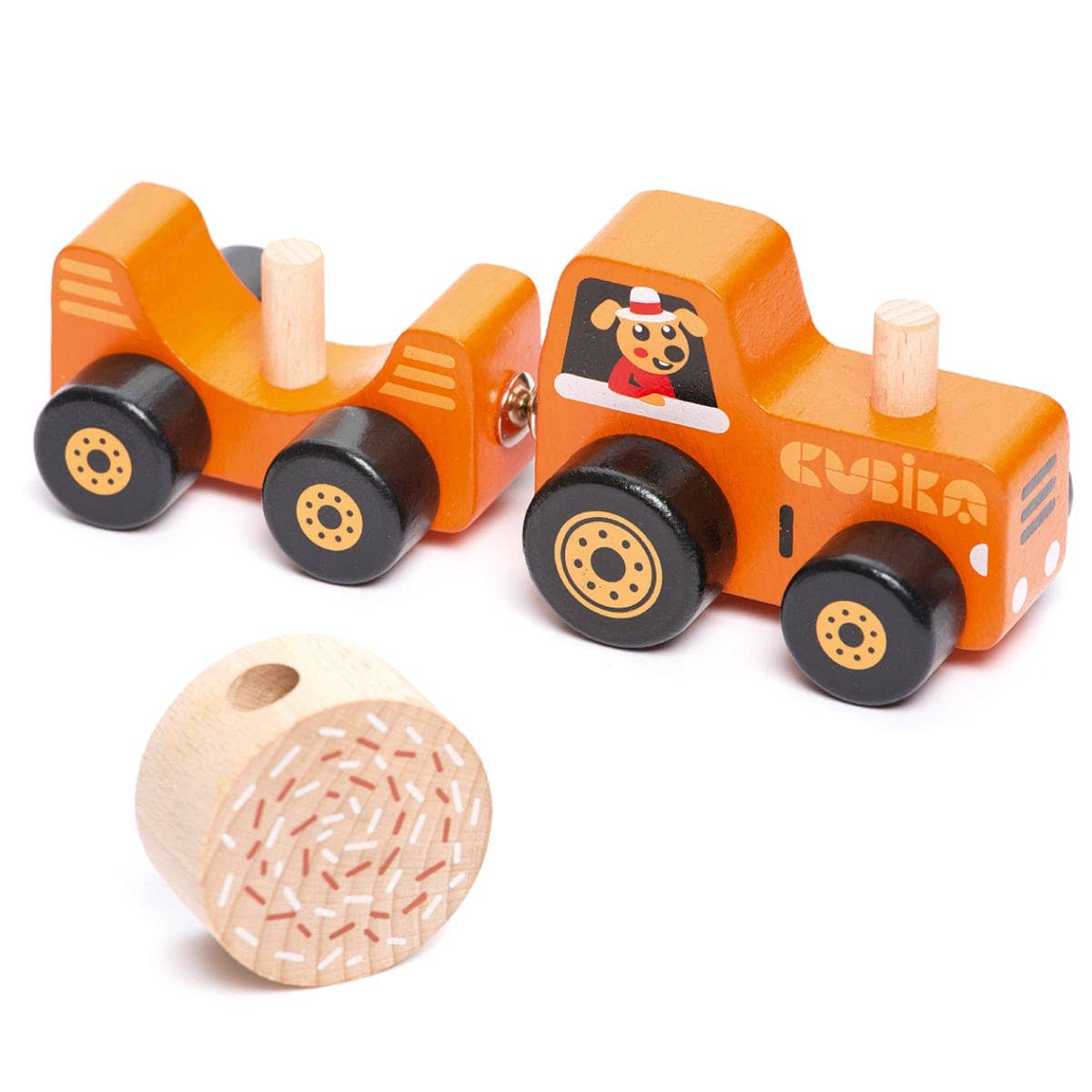 Wooden Toy Tractor