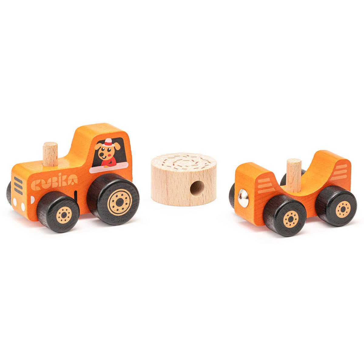 Wooden Toy Tractor