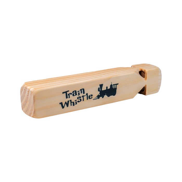 Train Whistle- Wooden, Retro Classic