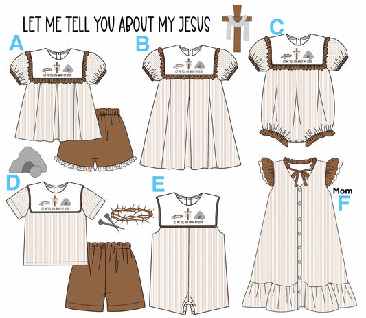**PRE ORDER** My Jesus Ships MID MARCH