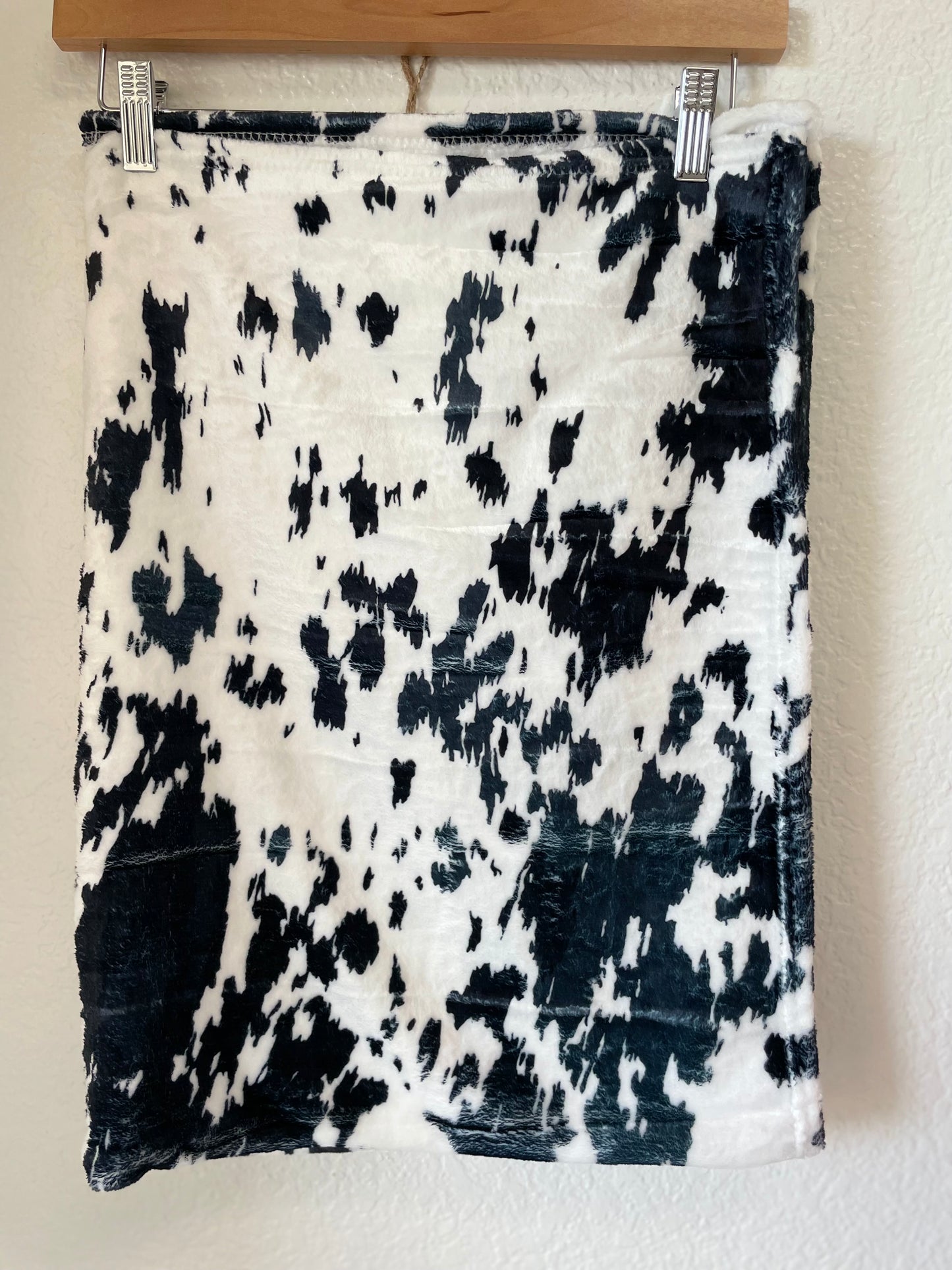 Baby/Toddler Blanket 30X40",Cow Print,30x40"