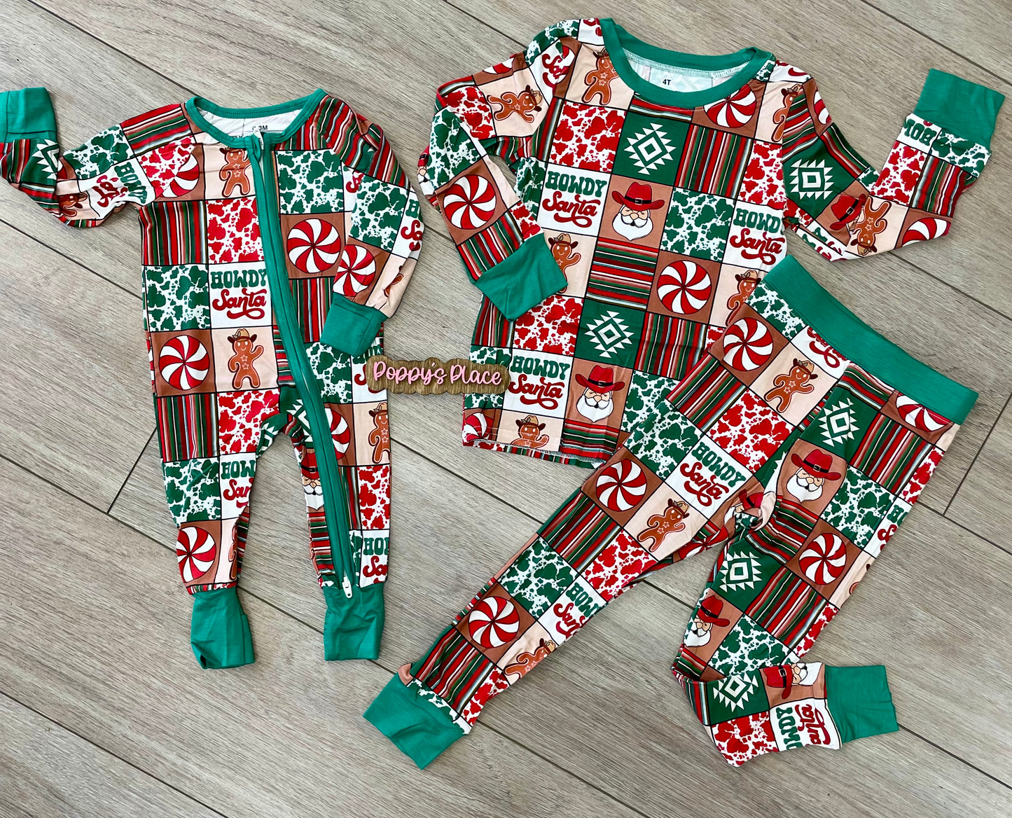 Western Wonderland Bamboo -2 pc Set