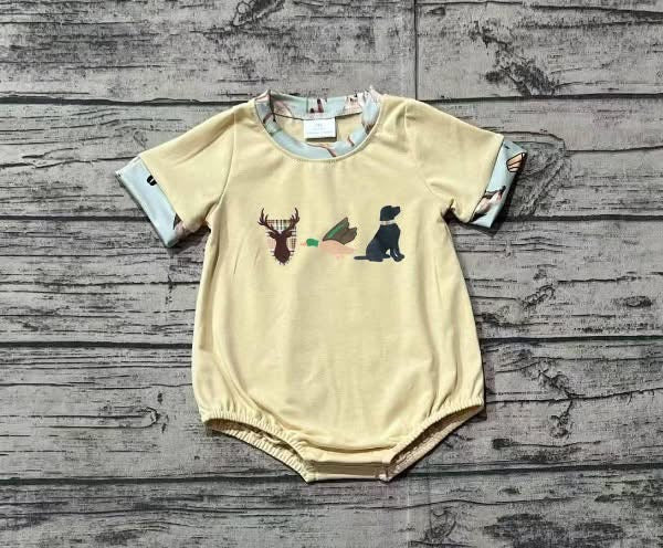 **PRE ORDER** Embroidered Hunting Romper