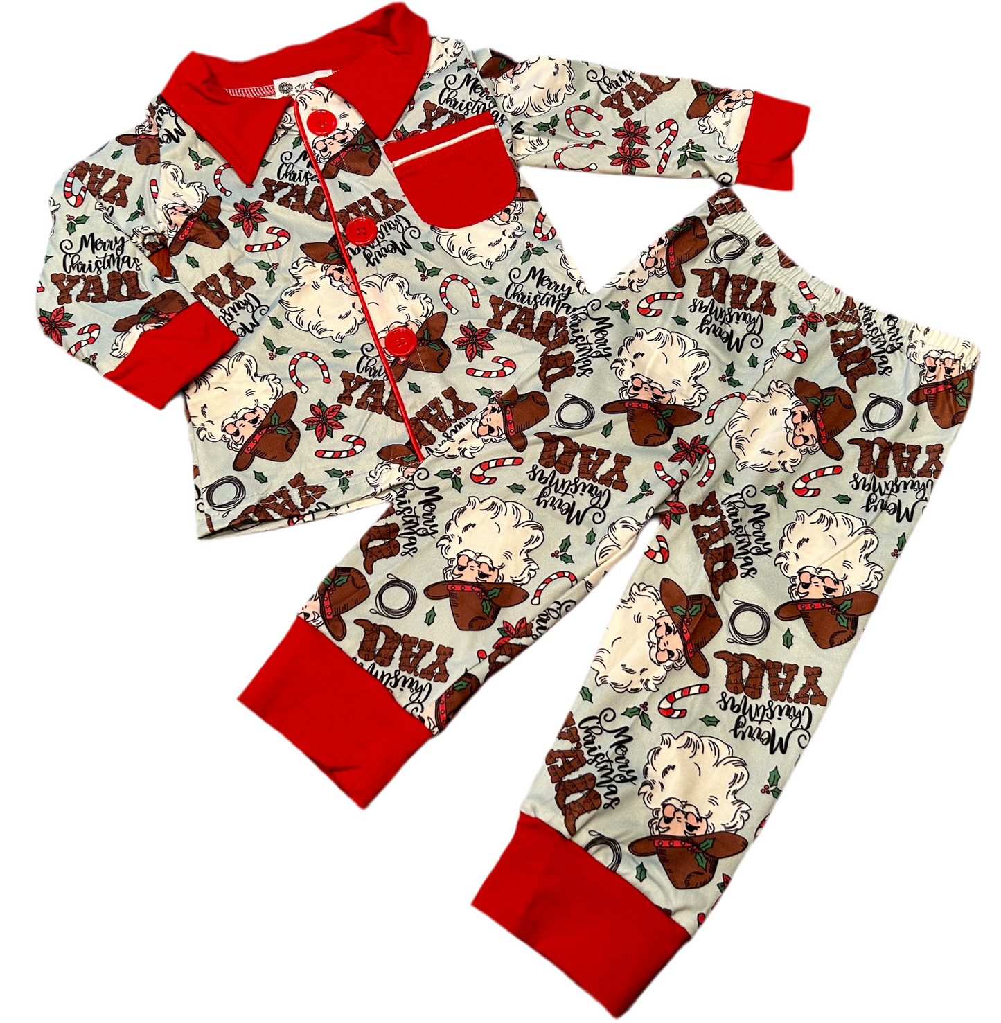 Merry Christmas Yall Collared,MerryChristmasYall,4t