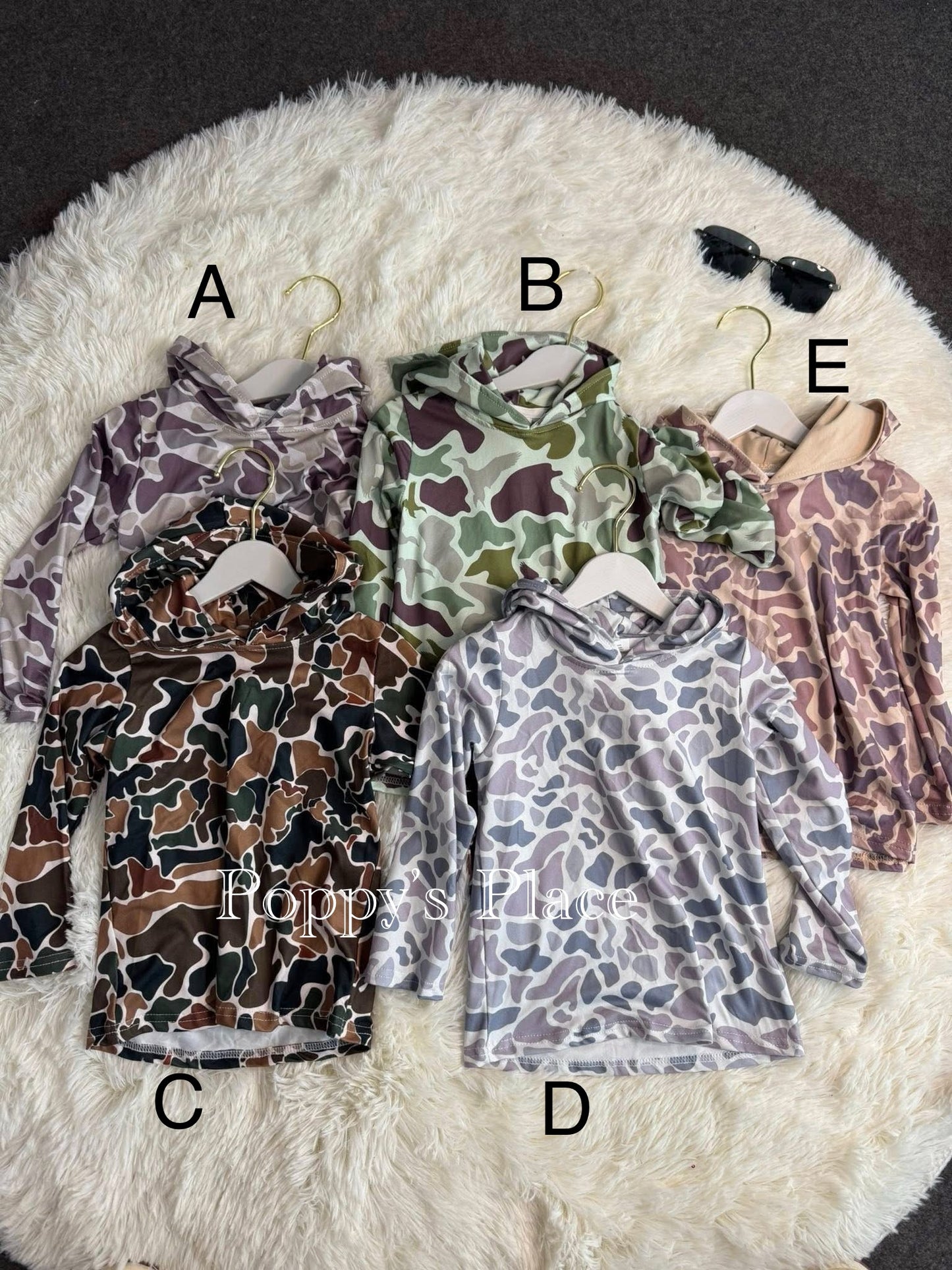 **PRE ORDER** Camo Soft Stretch Hoodies