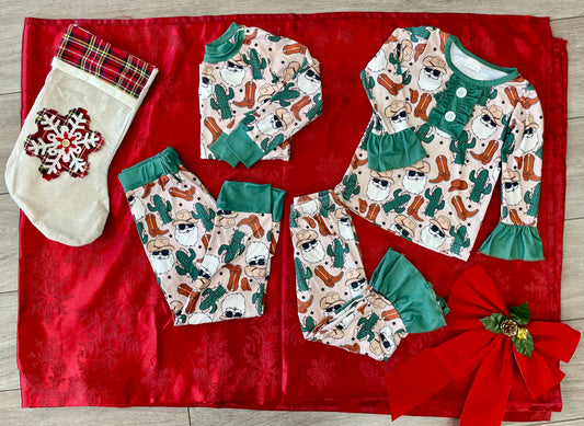 **PRE ORDER** Green Santa Boot Sets