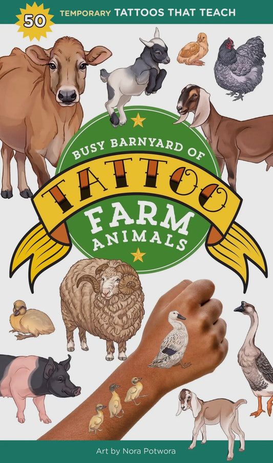 **PRE ORDER** Tattoo Farm Animals