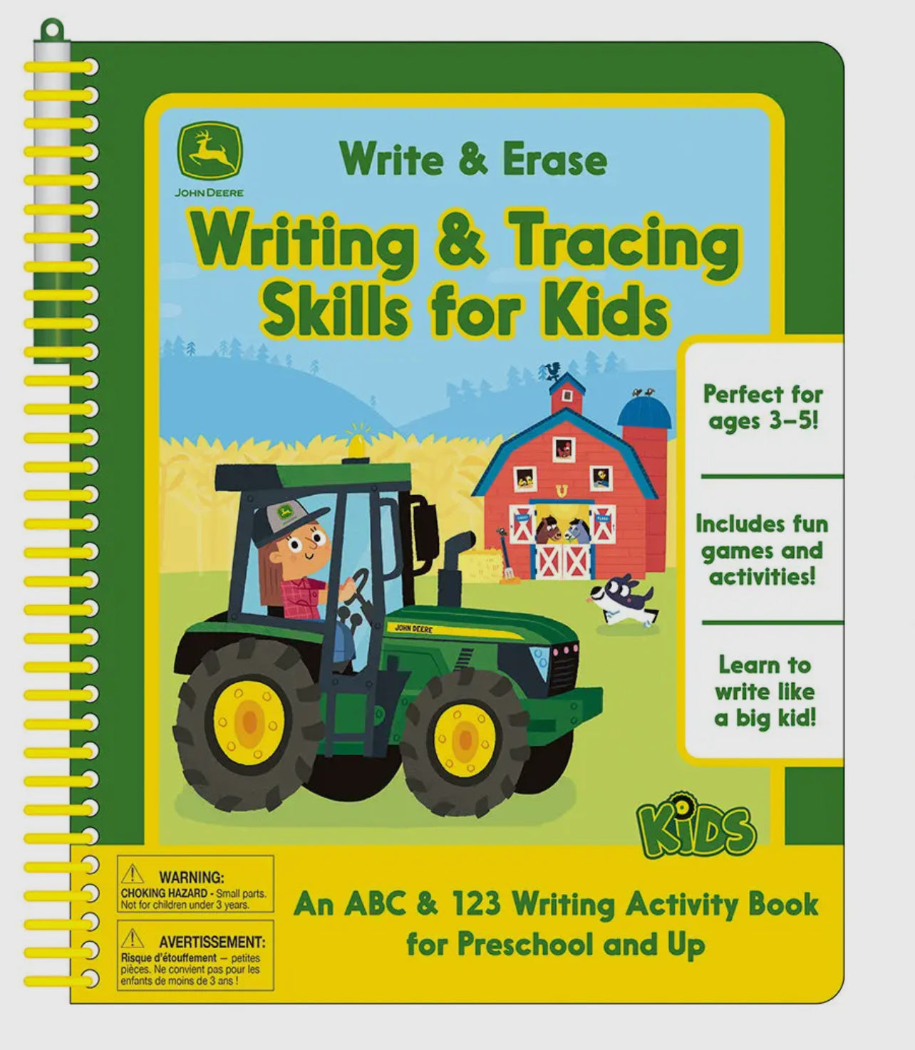**PRE ORDER** Writing Tracing Dry Erase Book w/ marker