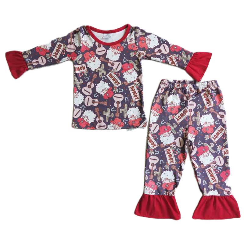 **Pre Order** HOWDY Santa Cactus/Guitar Sibling Match