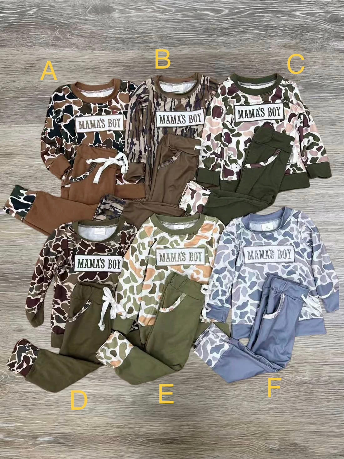 **PRE ORDER** Mama’s Boy Jogger Sets