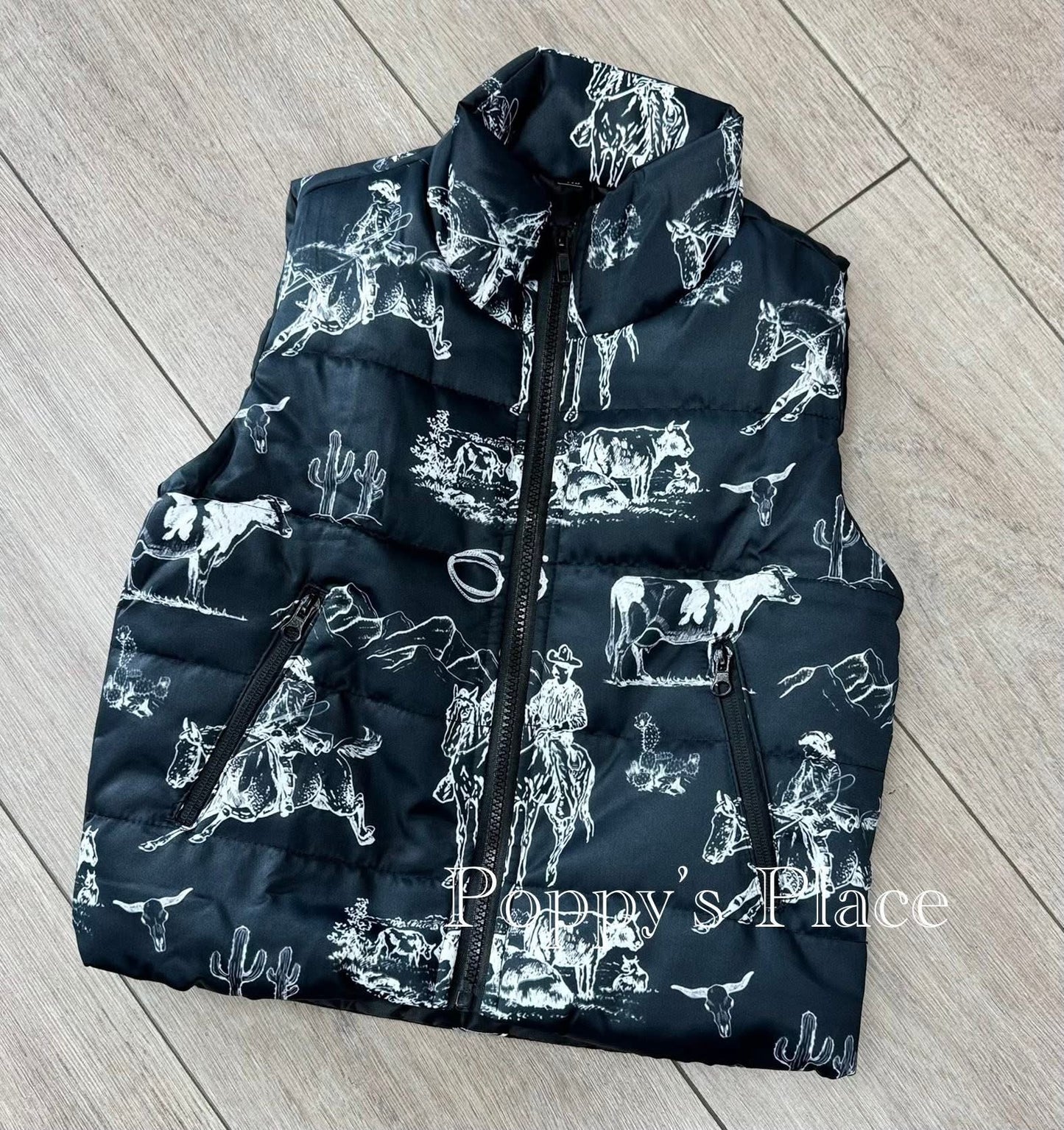 **PRE ORDER** Kids Custom Puffer Vest