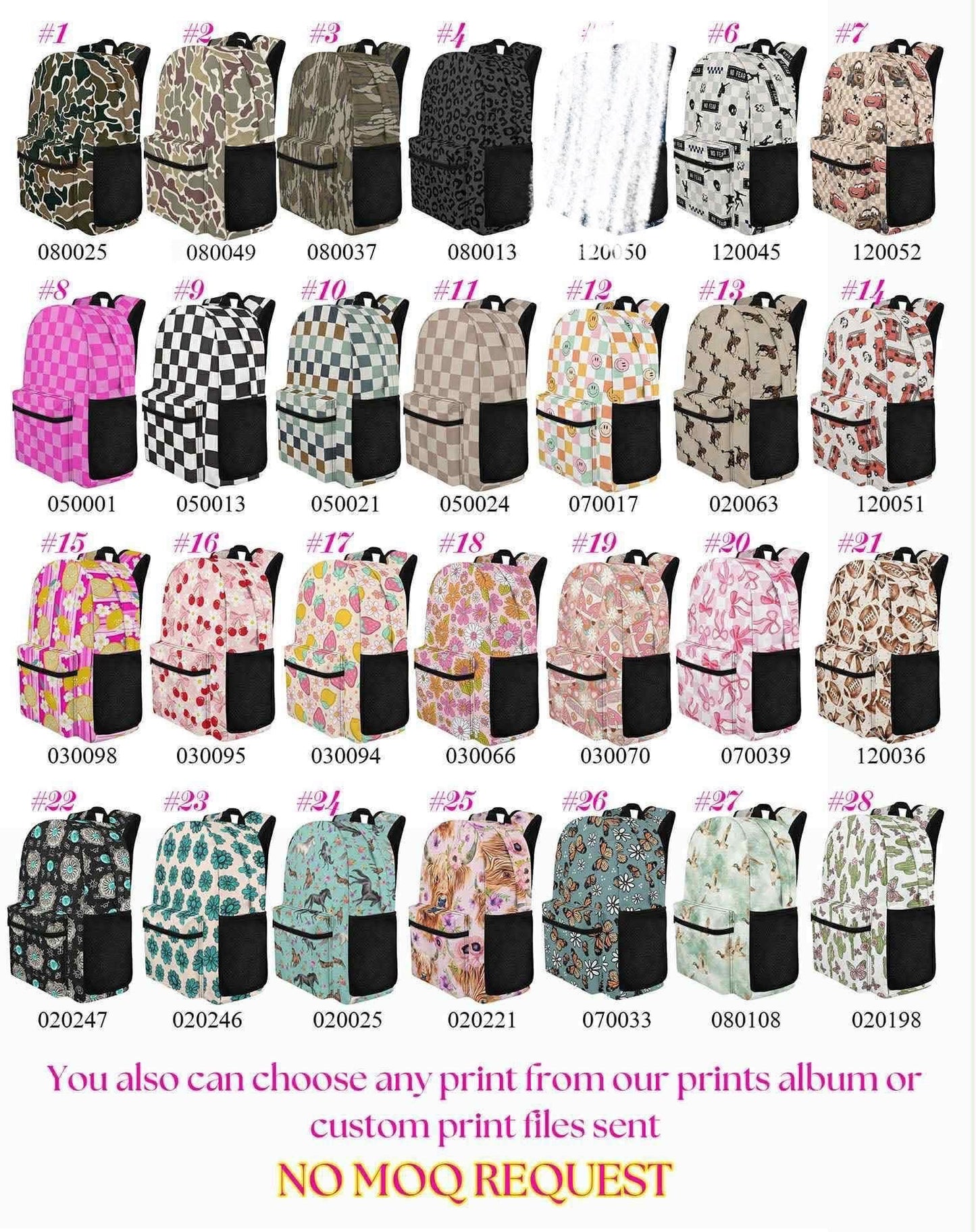 **PRE ORDER** Backpack w/ pocket
