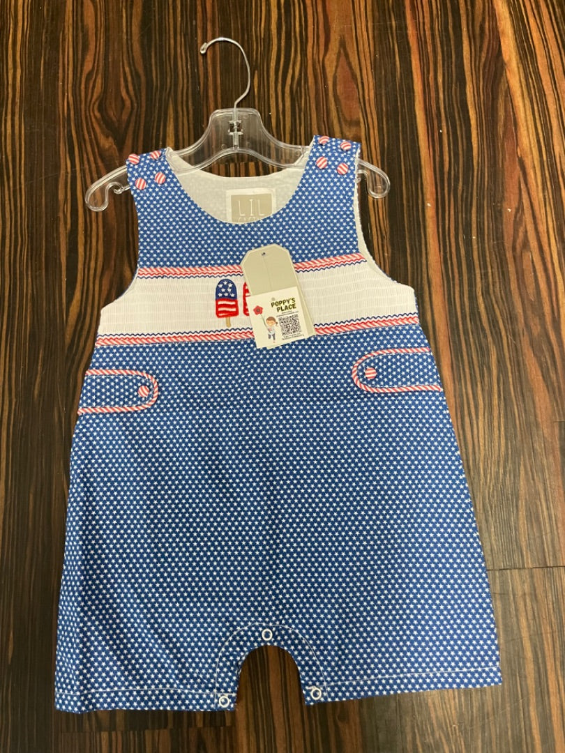 3/6m, USA Popsicle Jumper