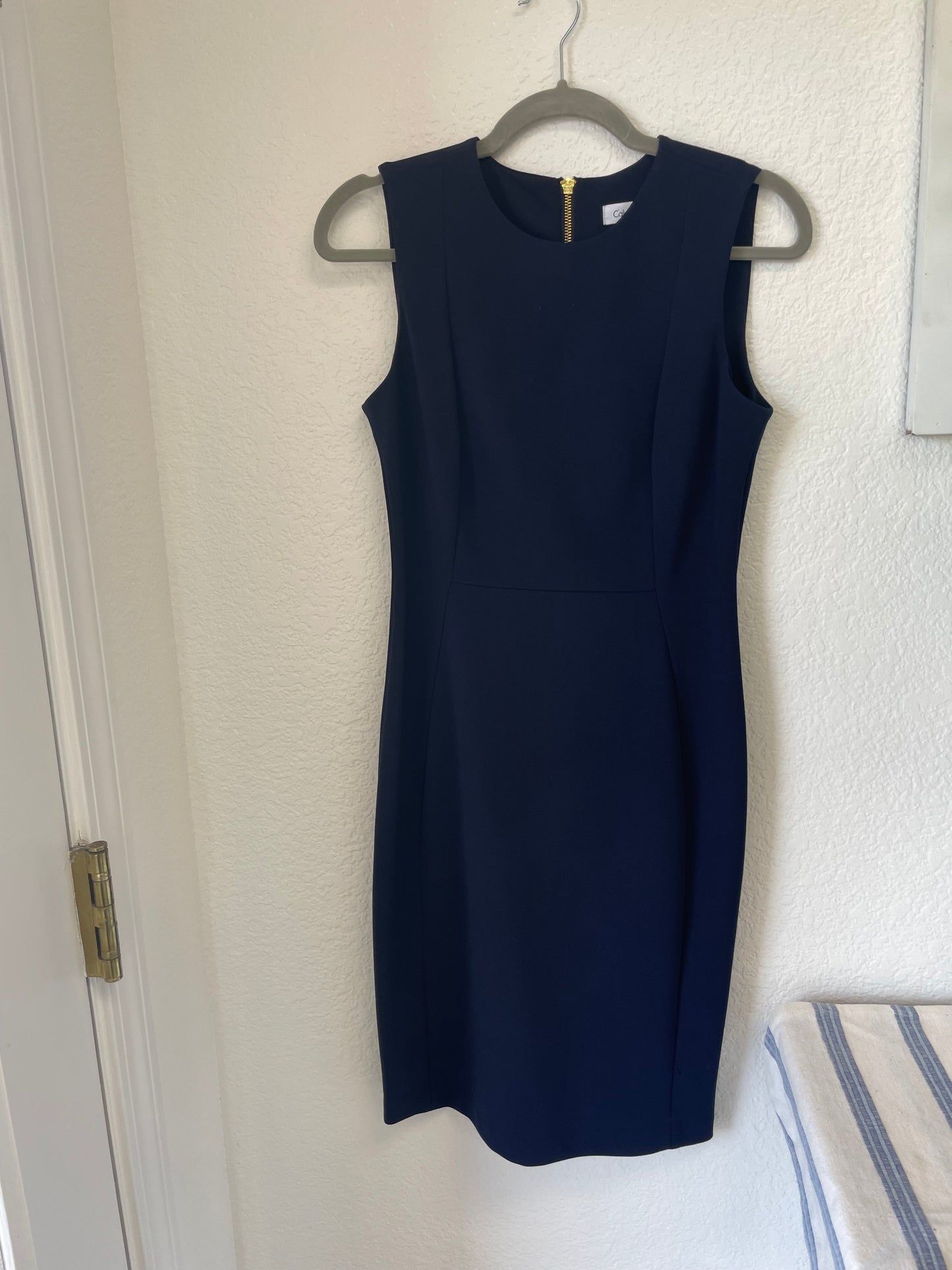 Calvin Klein Dress,Navy,4