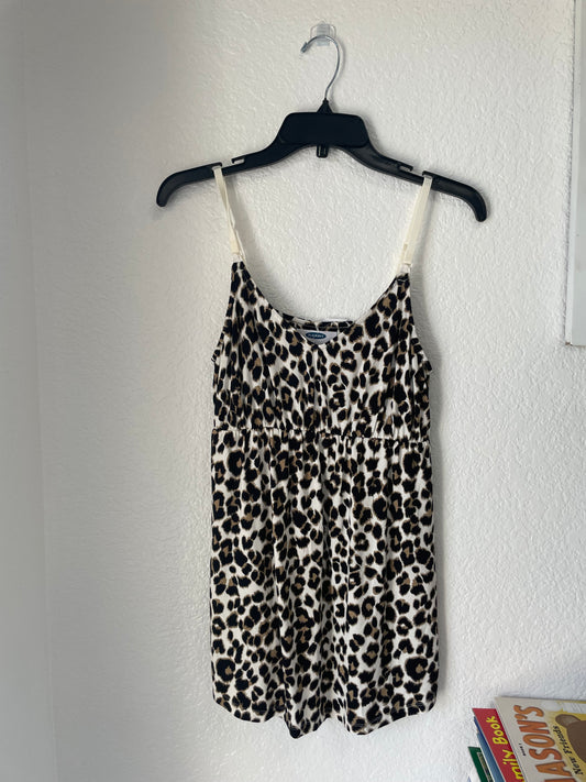 Old Navy Top,Animal Print,S-NEW