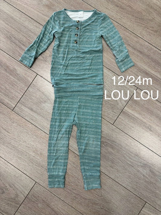 12/24m, Lou Lou 2 pc bamboo set