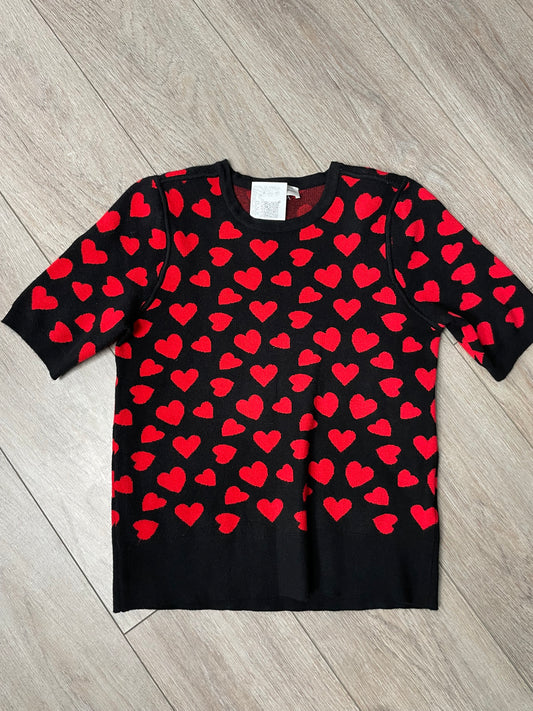 Chelsea & Theodore Top,Hearts,Med