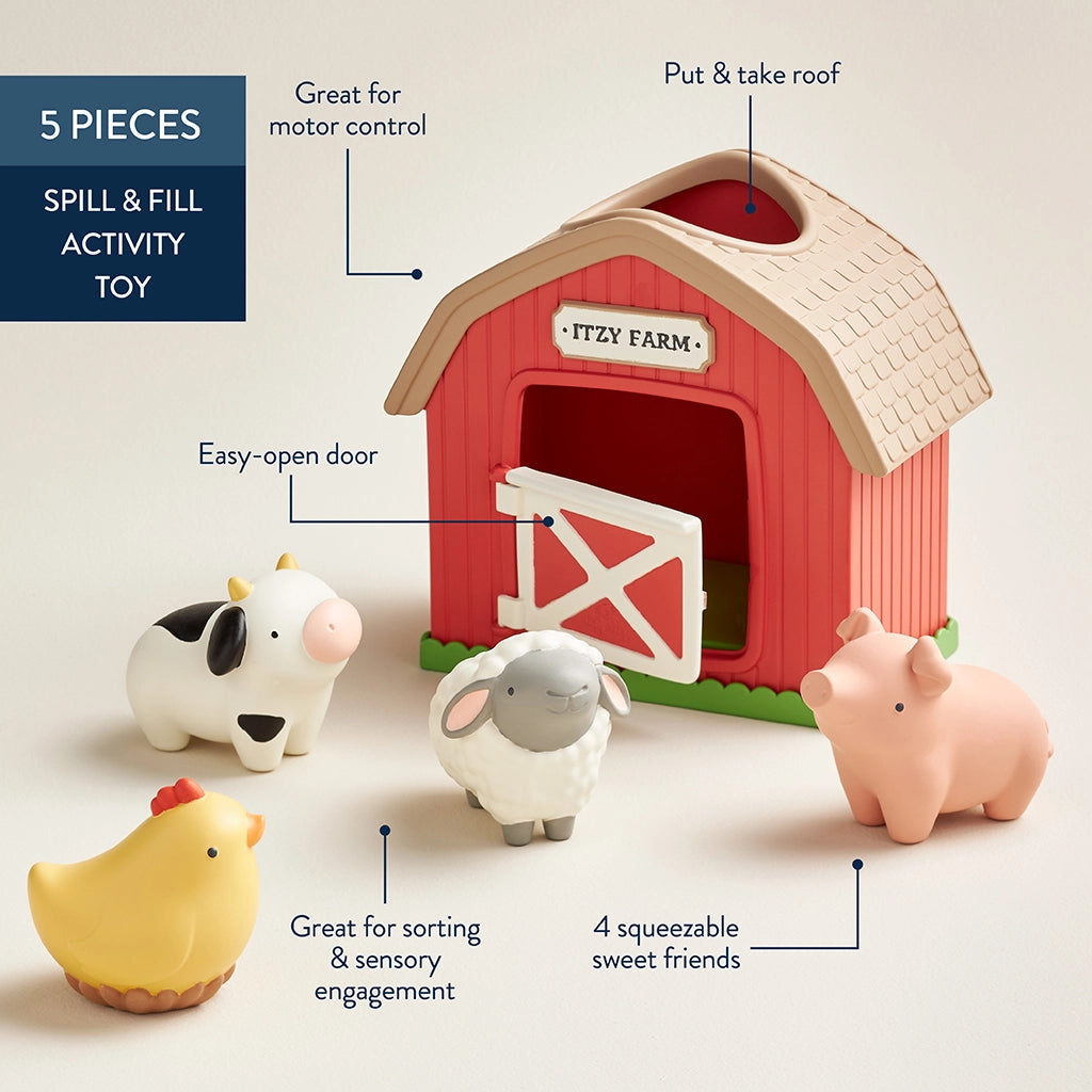 Itzy Ritzy Play Barn,RedBarn,0m+