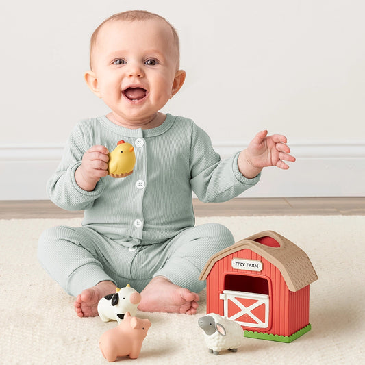 Itzy Ritzy Play Barn,RedBarn,0m+