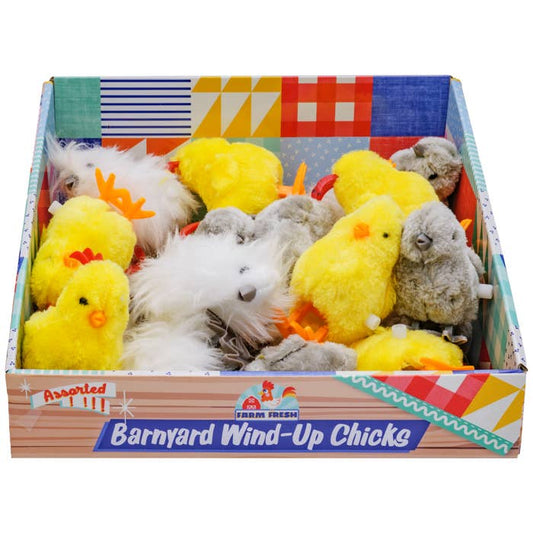 Barnyard Wind-Up Chicks
