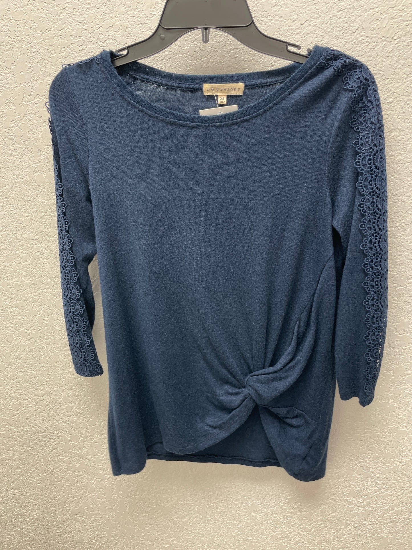 Retrology Top,Navy,XS