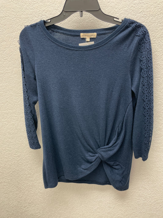 Retrology Top,Navy,XS