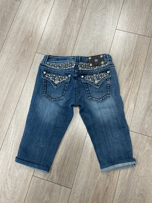 Miss me shorts ,blue ,27