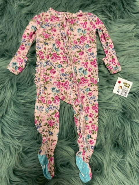 0/3m, Posh Peanut floral