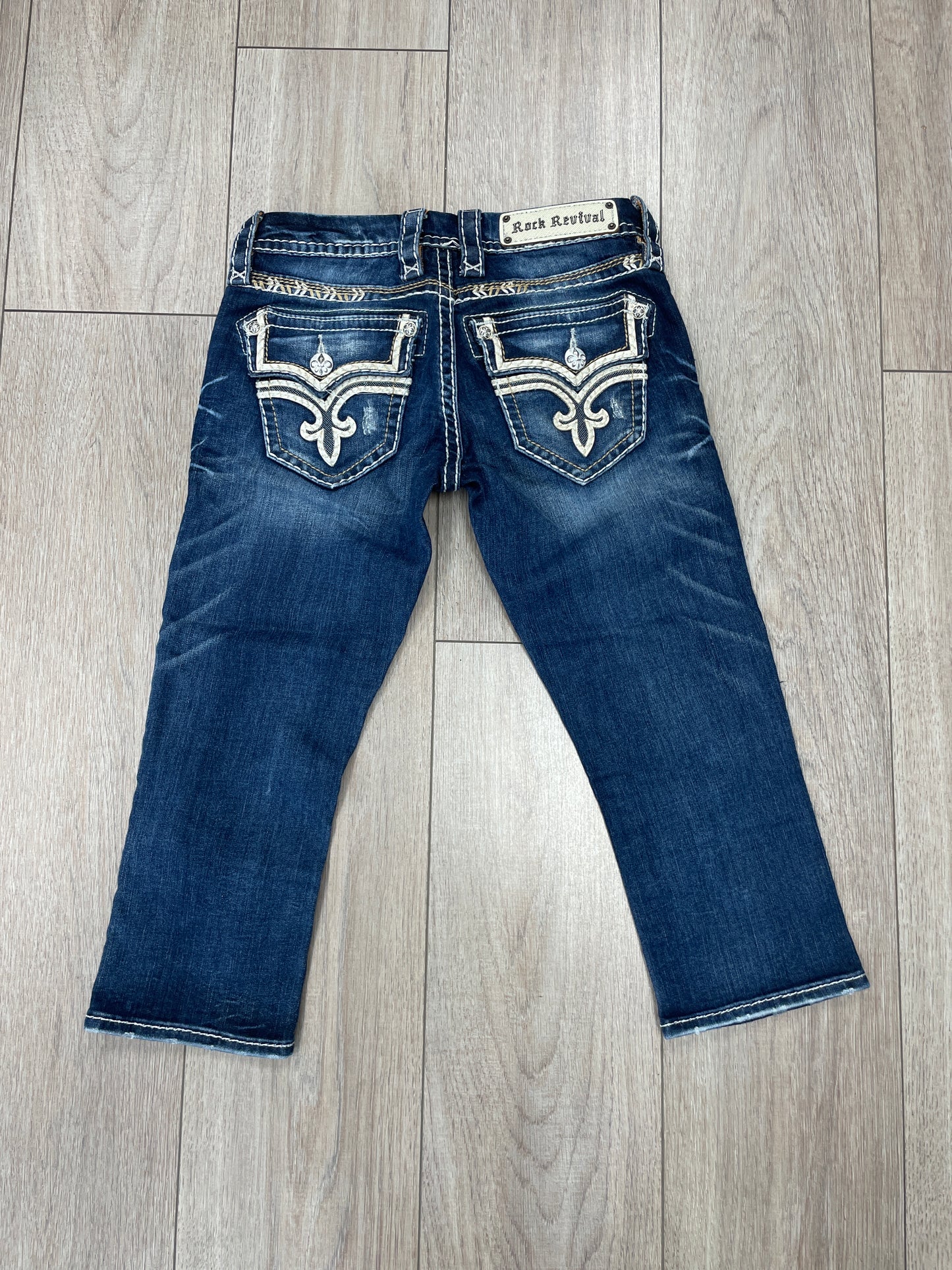 Rock Revival  capri Jeans,blue ,25