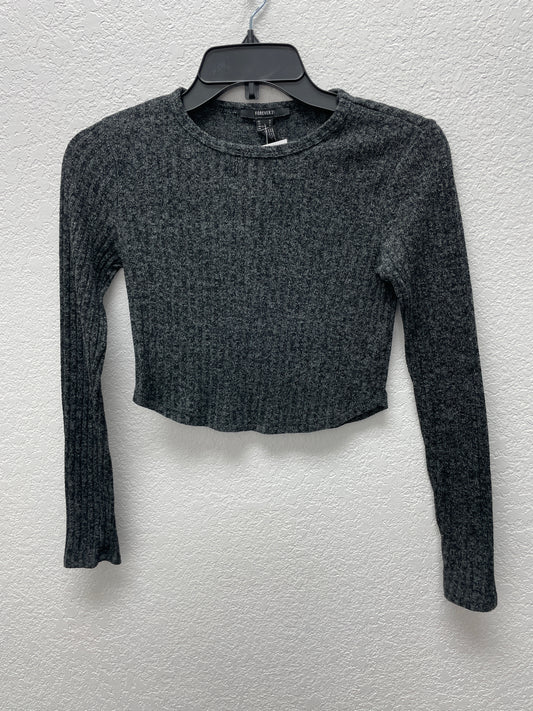 forever 21 blk long sleeve,blk,small