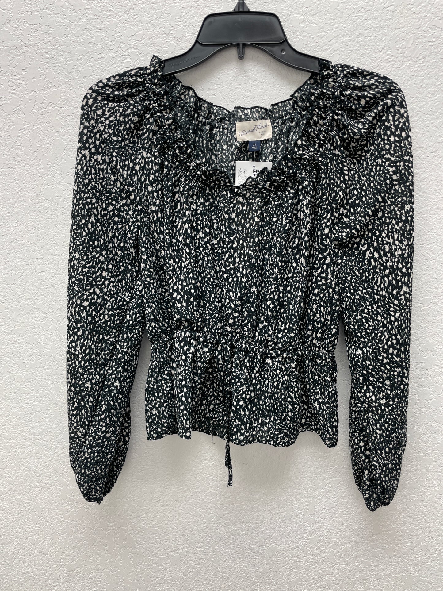 Universal Thread Top Top,Blk,XS