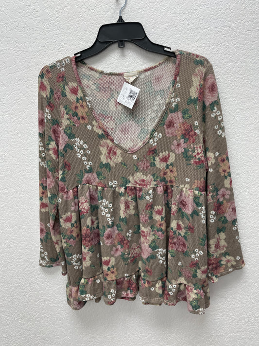 Lovely Melody Top,Floral,Small